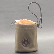 HERMES Dog treat pouch/bag charm/Serie/Khaki/Fu/B around 2023 122913 Authentic
