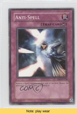 Anti-Spell YuGiOh Dark Revelation Volume 1 #DR1-EN158 2005 READ 0b5