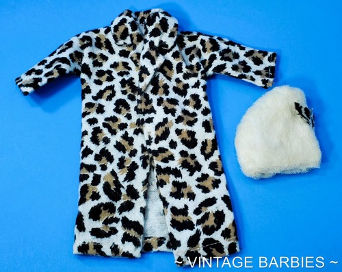 Vintage Barbie Doll Sized Premier Togs Clone #23 Coat w/Hat MINTY ~ 1960's