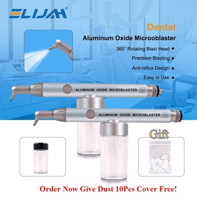 Dental Aluminum Oxide Micro Blaster Air Abrasion Microetcher Sandblaster 2/4Hole