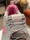 SKECHERS slip-on D'Lux Walker gray pink walking athletic shoes sz 8.5 — photo 6