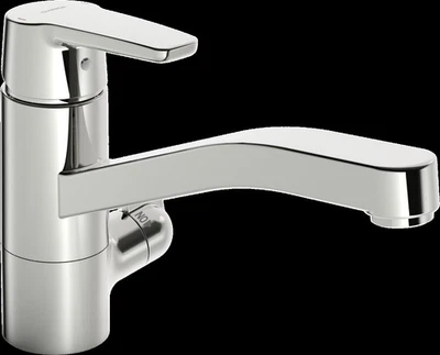 HANSA HANSAPOLO Küchenarmatur mit Spülmaschinenventil, Geräteabsperrventil,