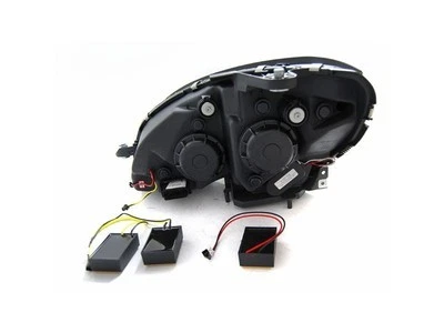 faros tubo luz negro seq mercedes-benz w204 2007-2010 Foto 4 de 4