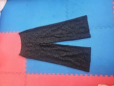 Carolina Herrera Lace Wide Leg Pants Size 0