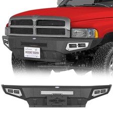 Front Bumper Guard W Skid Plate For 94-01 Dodge Ram 1500 94-02 Ram 2500 3500