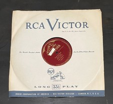 RCA Victor Vintage Record — Face To Face By Herbert Johnson — Evan Williams