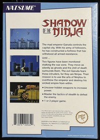 Shadow of the Ninja - Nintendo NES - Limited Run - 2020 - CIB - Like New