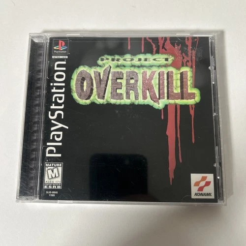 New ListingProject Overkill (Sony PlayStation 1, 1996) PS1 CIB w/ Manual