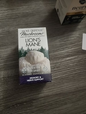 Host Defense Lion's Mane Mushroom 120 Capsules! Only!!!