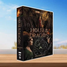 House of the Dragon: The Complete Season 1-2(DVD, 9-Disc, Box set)