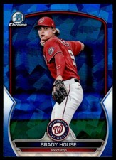2023 Bowman Chrome Sapphire Brady House Washington Nationals #BCP-68