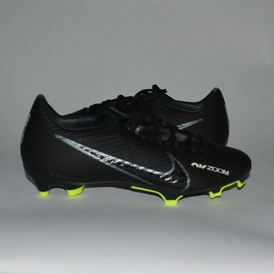Nike Mercurial Vapor 15 Academy FG/MG Size 7.5 Black Grey Volt DJ5631-001 Cleat