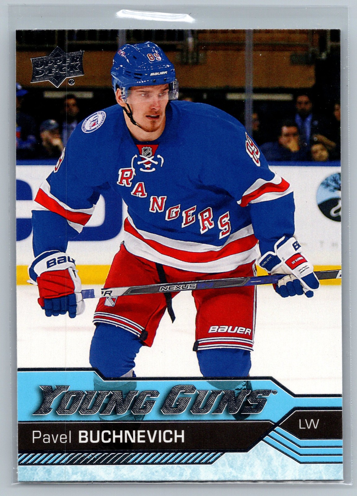 2016-17 Upper Deck #227 Pavel Buchnevich New York Rangers RC Rookie Young Guns