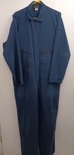 Vintage Big Ben Wrangler - Size 48 Reg Blue Coveralls Jumpsuit Denim Mechanics