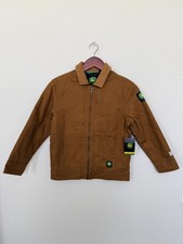 John Deere Tractor Jacket Bronze Size S 6-7 New With Tags