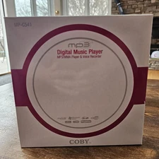 NOS COBY 128MB Digital Music Player MP3 WMA Voice Recorder New MP-C541