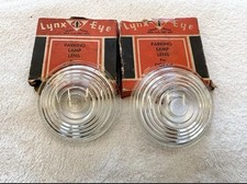 Nors Mopar 1949 Dodge 1950 Desoto Chrysler Parking Light Lenses Pair Nos