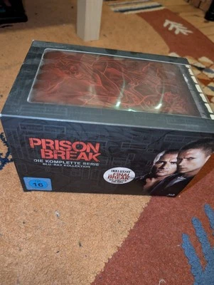 Prison Break, Complete Box,  Staffel 1-4 inkl. Final Break, Gefängnisbox Blu-Ray - Bild 1 von 4