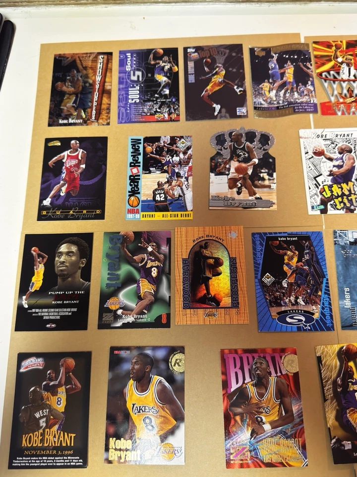 Kobe Bryant 30 Card Lot High school NBA Lot - Image 2 of 4