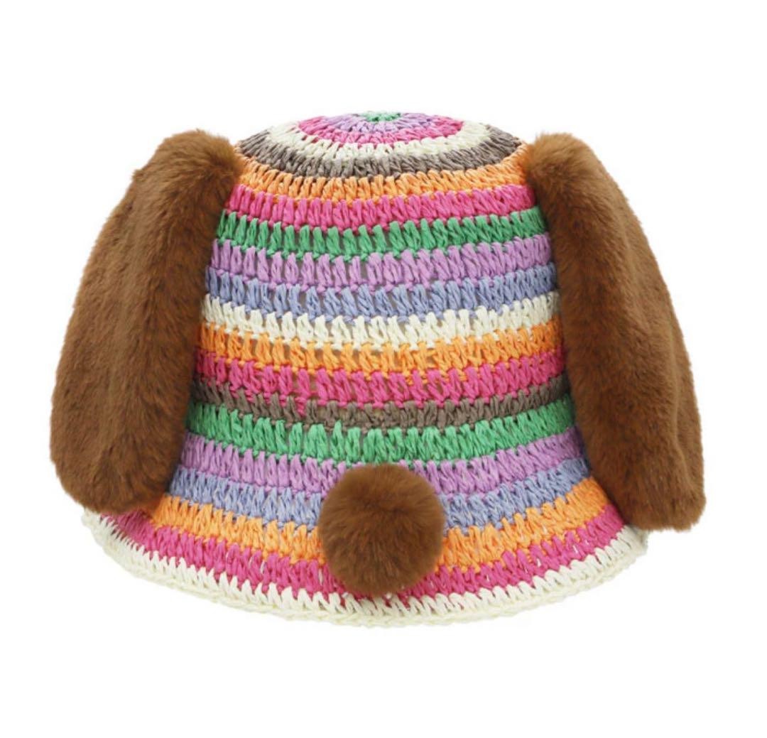 USJ 2025 Snoopy Bucket Hat Wire Brim 22.8in Head