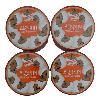 4 Airspun Face Powder Translucent Extra Coverage tone 1.2oz 070-41 Coty full sz