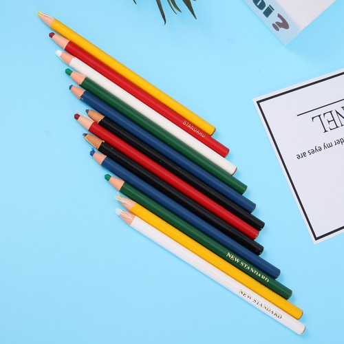 12 PCS Pull Crayons Toddler Child Peel-off China Markers Pens Thick Tip - Picture 8 of 11