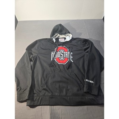 Ohio State Buckeyes Varsity Authentic Hoodie Black XXXL Go Bucks Mens Sweatshirt