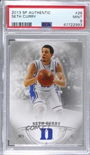 2013-14 SP Authentic Seth Curry #26 PSA 9 MINT b2g