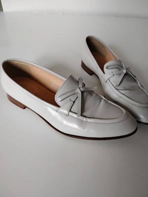 J. Crew Academy Loafers Fog Soft Gray Classic Quiet Luxury  display picture 2
