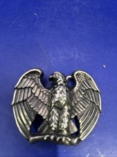1982 Avon Majestic Eagle Belt Buckle 2.5" W Pewter Silver Color Excellent 