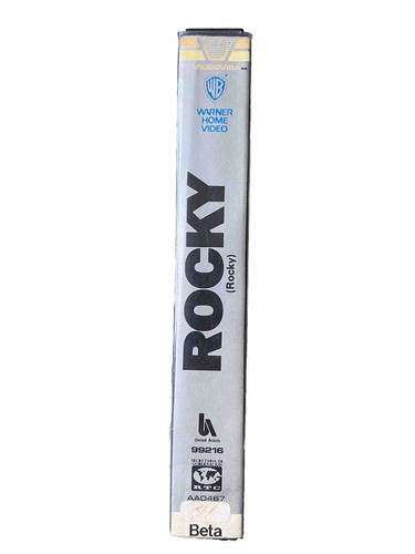 Videovisa Rocky Beta Mexican Spanish Subtitled Sly Stallone 1976 Rare READ DESC - Picture 3 of 9