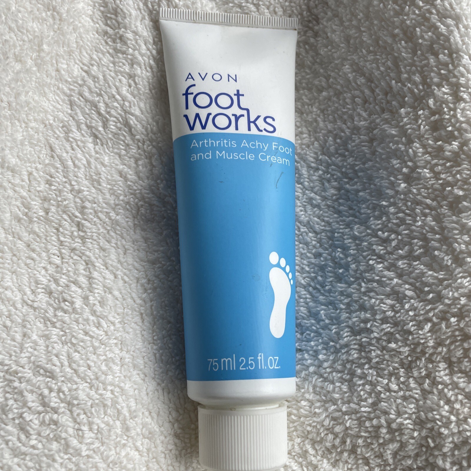 Avon Foot Works Arthritis Achy Foot and Muscle Cream 75ml/2.5fl Oz eBay
