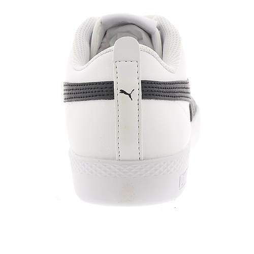 PUMA Smash V2 L Women's Shoes | White/Black | Size: 11 - Picture 4 of 6