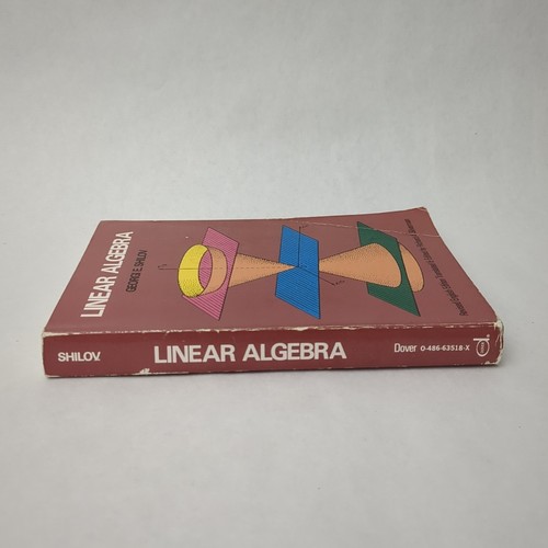Linear Algebra by Georgi E. Shilov (1977, Paperback) - Picture 3 of 12