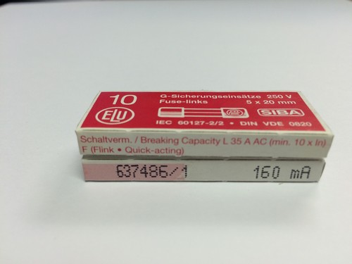 SIBA 70 001 34 179020 Quick Blow Glass Fuse L250V 5x20mm Pick the Rating Pk 5/10 - Picture 6 of 24