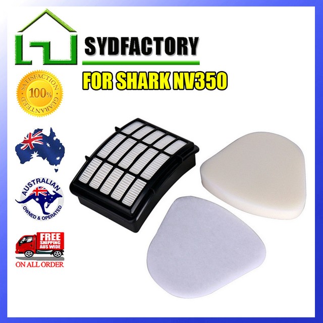 HEPA+Foam Felt Filter for Shark Navigator Lift Away NV350370, XFF350