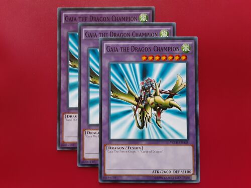 Yugioh Gaia the Dragon Champion Deck 49 Cards Fierce Knight Curse of Dragon Yugi - Picture 3 of 10