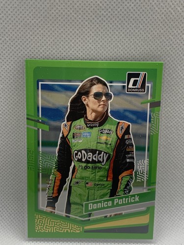 2024 Panini Donruss NASCAR - Cars Lime Green #93 Danica Patrick /149