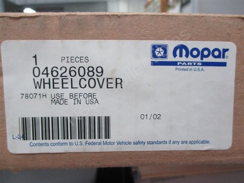 NOS OEM Chrysler LeBaron, New Yorker 14" 30-Slot Wheel Cover 1993 - 94 - Picture 6 of 6