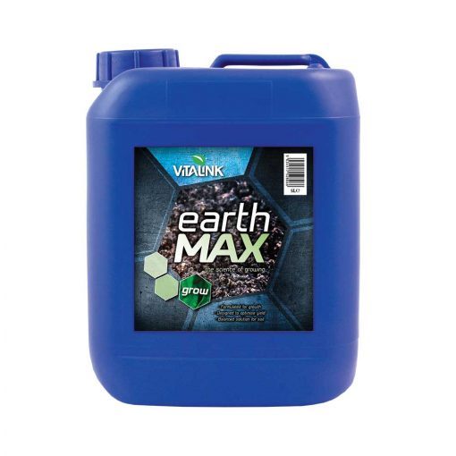 Vitalink Earth Max Grow 5L Soil Plant Veg Base Nutrient 5 Litres