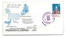 2337 Pennsylvania Statehood Bicentennial, Colonial U/O Philadelphia FDC