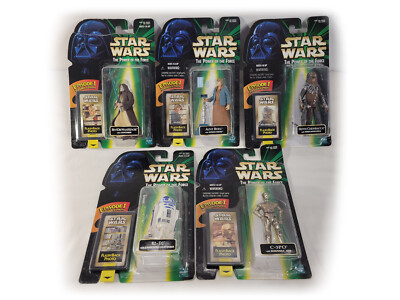*You Pick* Kenner Hasbro Star Wars Figures Episode 1 Flashback Photo NIB