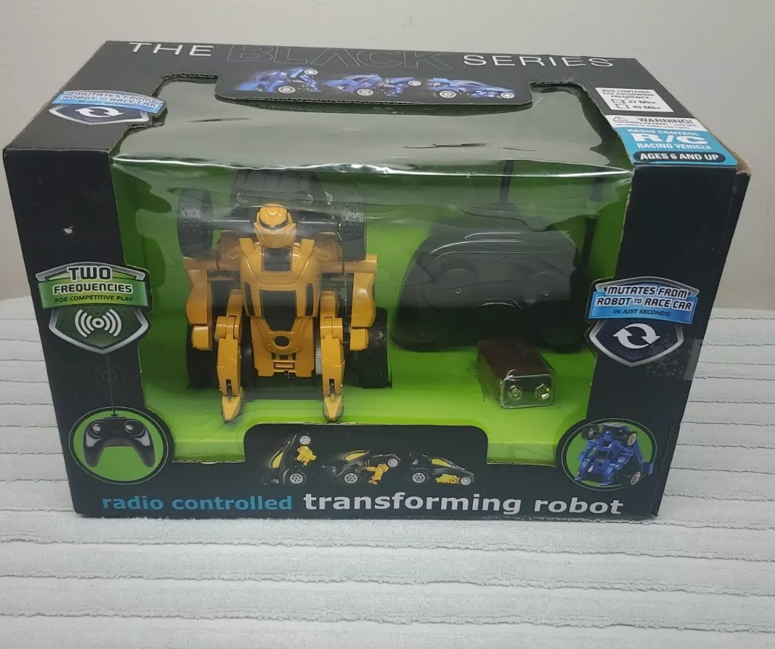 Transforming Robot Car The Black Series Radio Control New Free Shipping