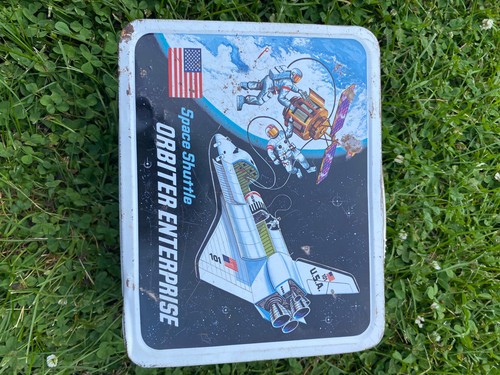 King-Seeley Thermos Co Space Shuttle Orbiter Enterprise Lunchbox 1977 w/ Thermos - Picture 4 of 20