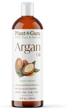 Argan Oil 16 oz. Morocco 100% Pure Natural Unrefined For Hair Growth Skin Face