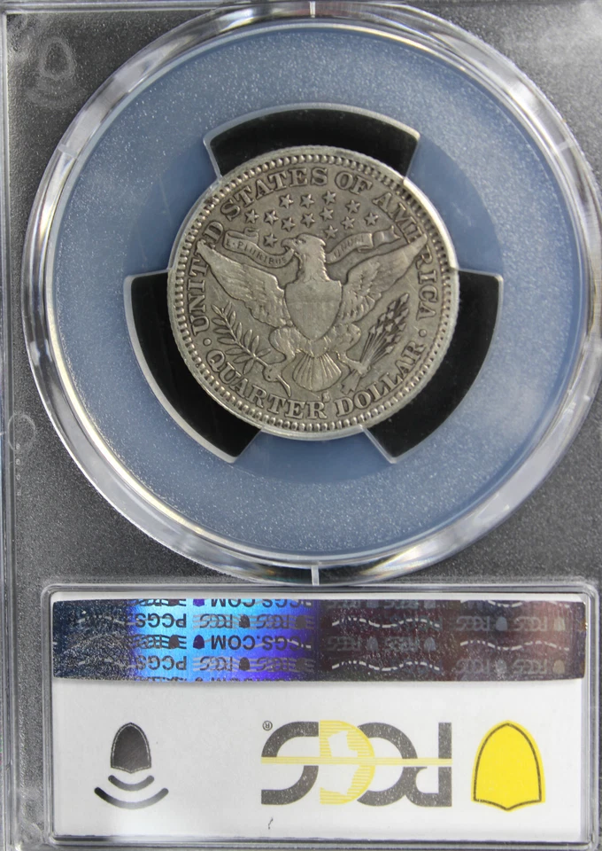 1914-S VF30 Barber Quarter, PCGS 46185295 - Image 4 of 4