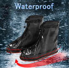 Anti-slip Rubber Shoe Covers Reusable Rain Snow Boots Waterproof Shoes Protector