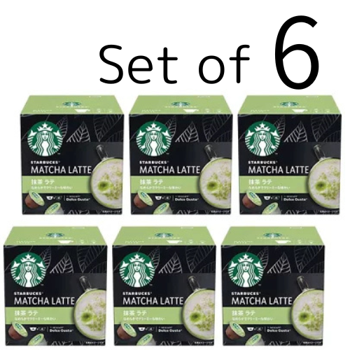 Nestle Starbucks Matcha Latte Dolce Gusto [6servings