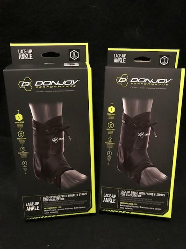 DonJoy Performance LaceUp Figure8 Straps Ankle Brace {CHOOSE SIZE