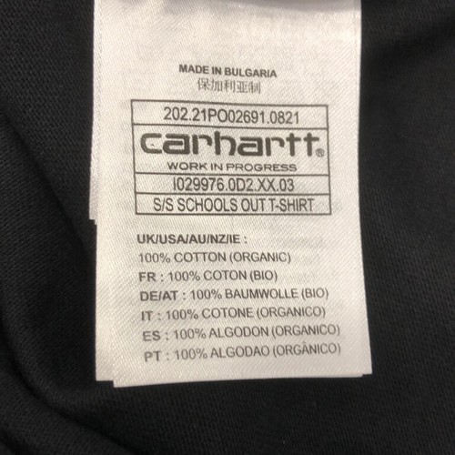 Carhartt WIP, T-shirt, Größe: S, Schools Out T-Shirt , Schwarz, Baumwolle - Bild 5 von 7